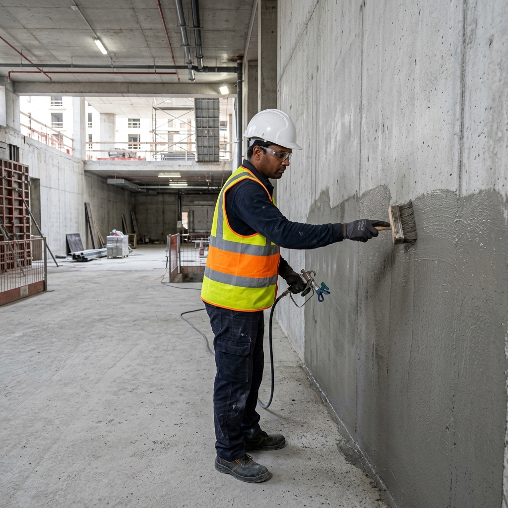 Crystalline Waterproofing